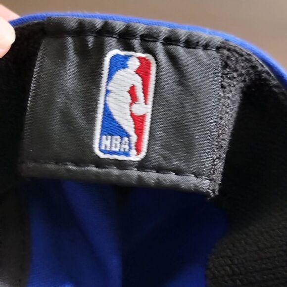 New Era NBA Golden State Warriors Stretch Snapback Dad Hat Cap Blue Gold Curry - Picture 12 of 12